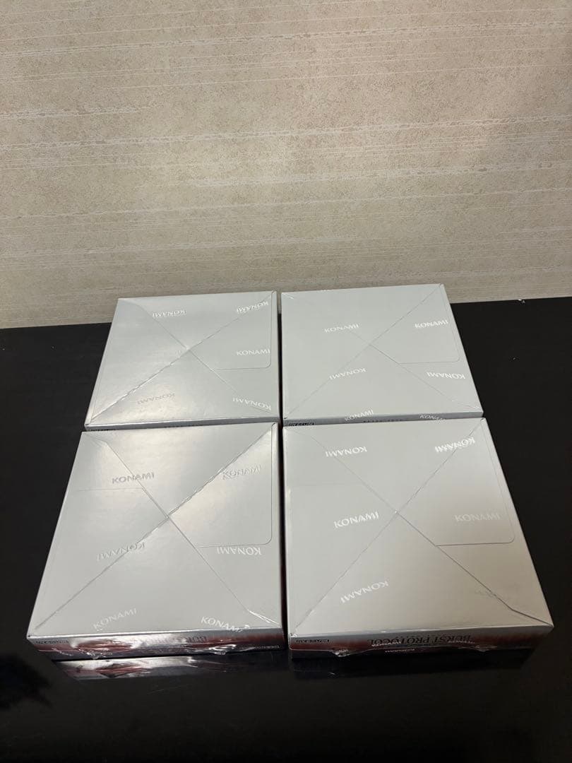 購*。様 遊戯王OCG バースト・プロトコル シュリンク付　未開封　4ボックス