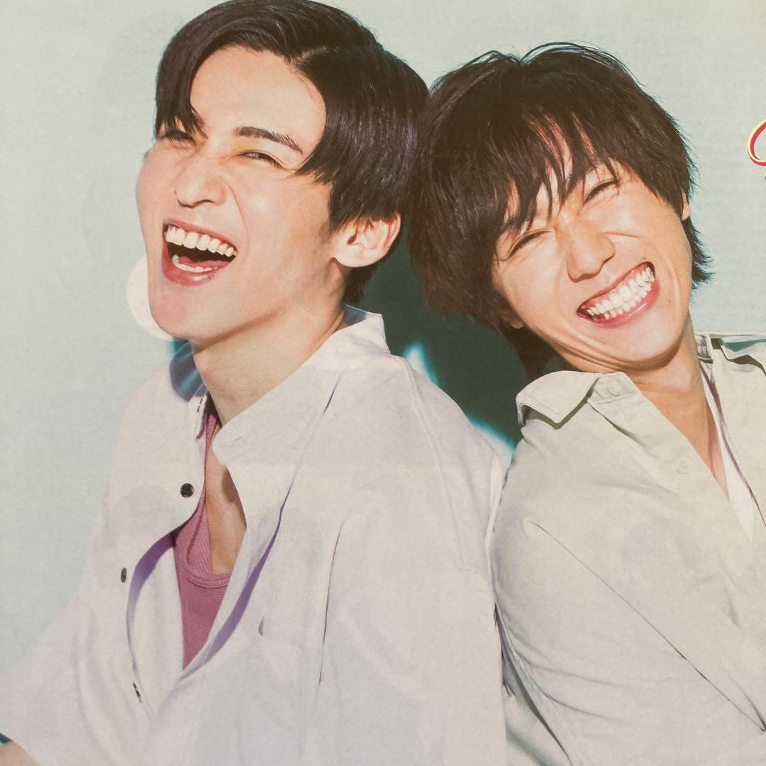 青*様 ★目黒蓮＆阿部亮平★めめあべ完全版★切り抜きファイル32P★匿名配送★激