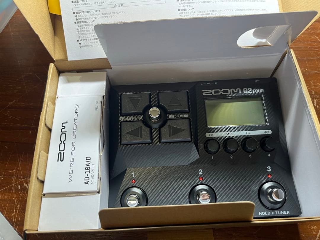 ギター zoom g2 four