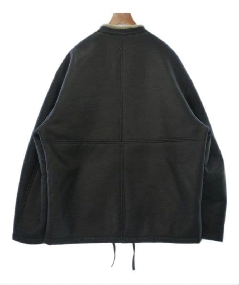 【値下げ】stein oversized mouton zip jacket