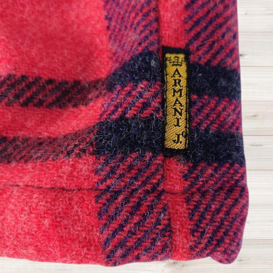 シ*理様 【希少】ARMANI JEANS ウール100% パーカー イタリア製