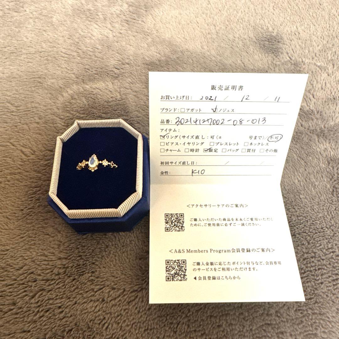 nojess K10リング ゴールド 限定モデル