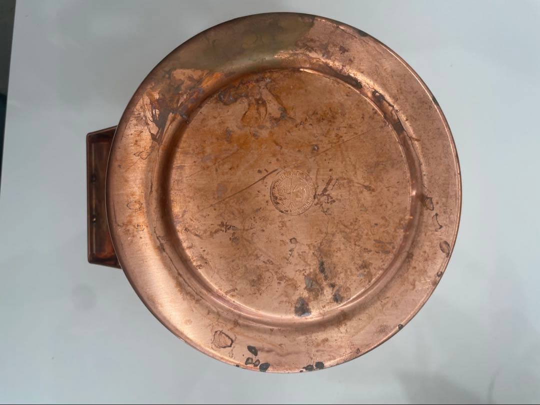 ファイヤーサイド　グランマーコッパーケトル大（旧ロゴ）箱付き