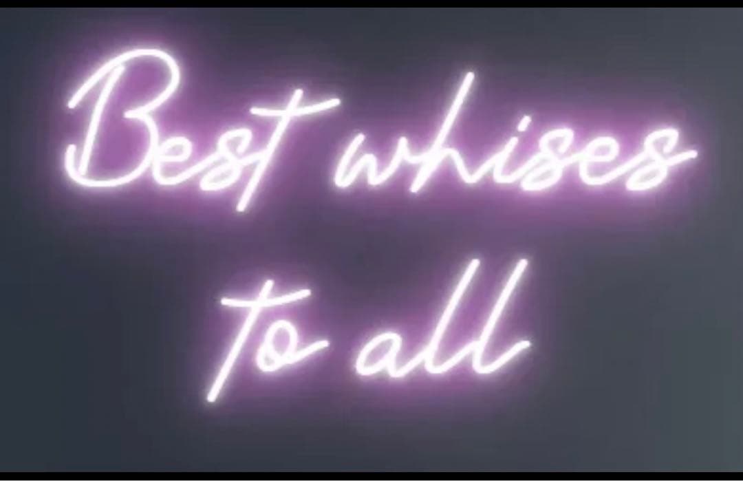 ネオンサイン　ピンク