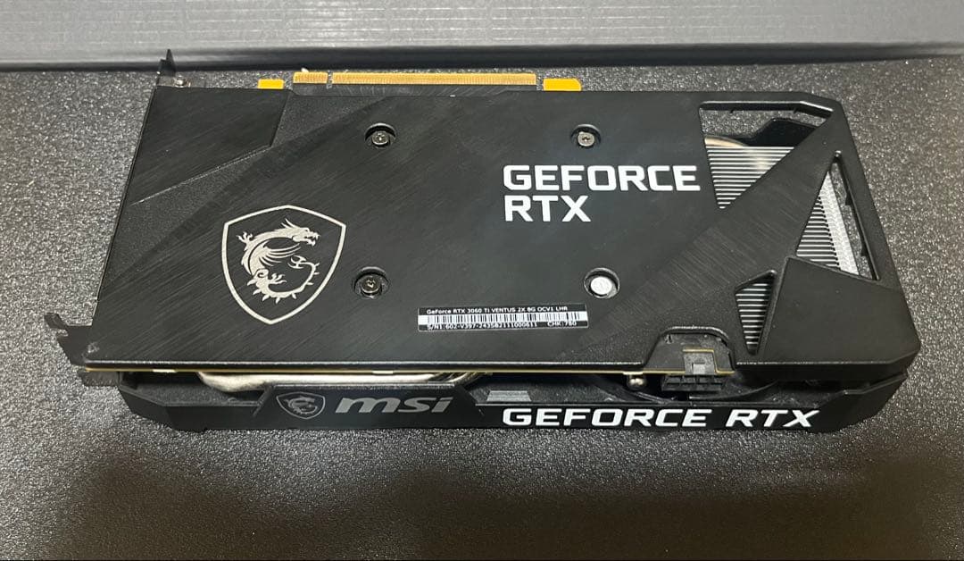 グラフィックボード・グラボ・ビデオカード GeForce RTX3060Ti VENTUS 2X 8G OCV1 LHR