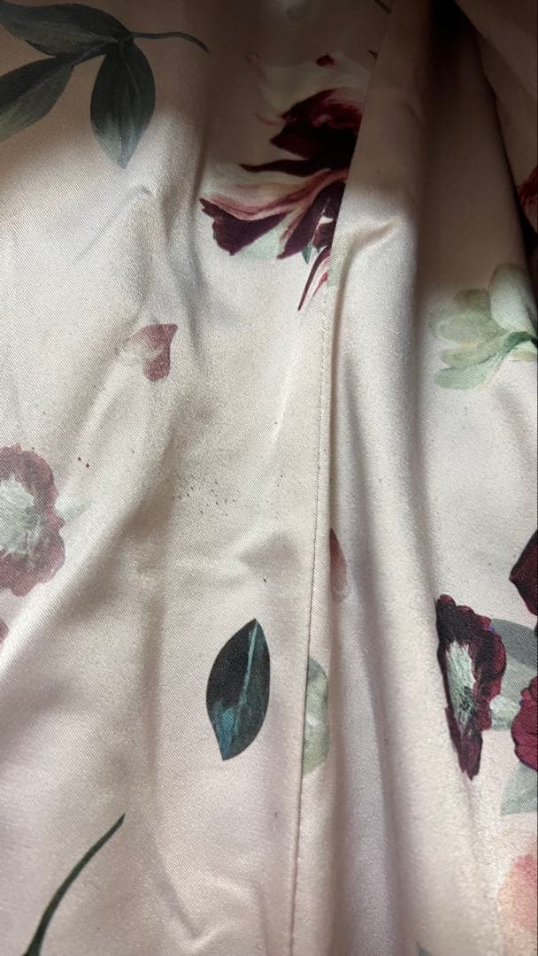 TED BAKER ウール ラップ コート スタンドカラー ロング ベルト　黒