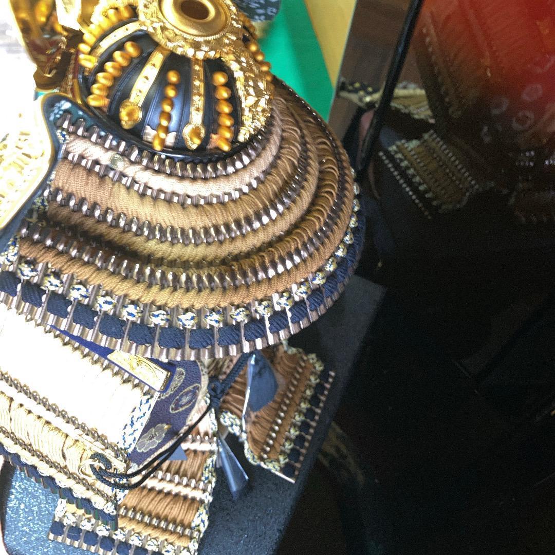 F13 収納鎧飾り　台巾47㎝位　五月人形鎧兜　鎧飾り　鎧収納　5月初節句