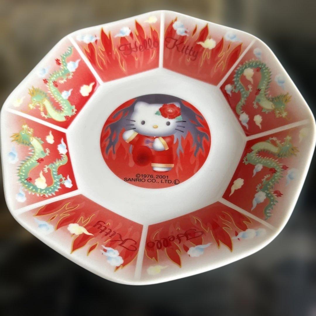 希少品！Hello Kitty 中華皿 12枚セット ベルーナ