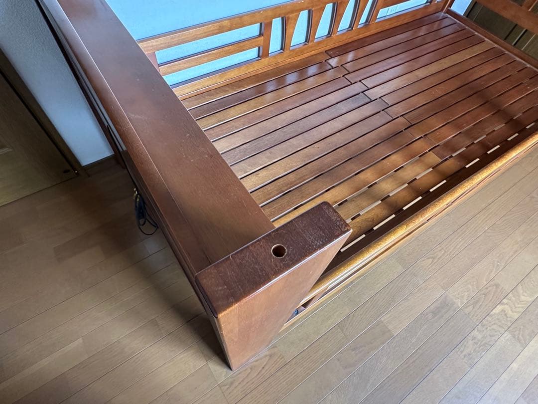 木製シングルスノコ　２段ベッド 組立説明書付き