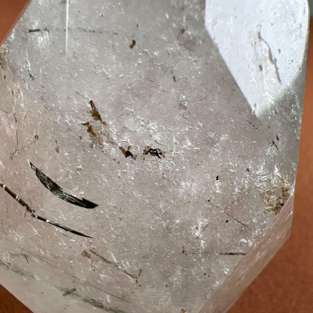 天然石　ブラックトルマリンインクォーツ　ポイント