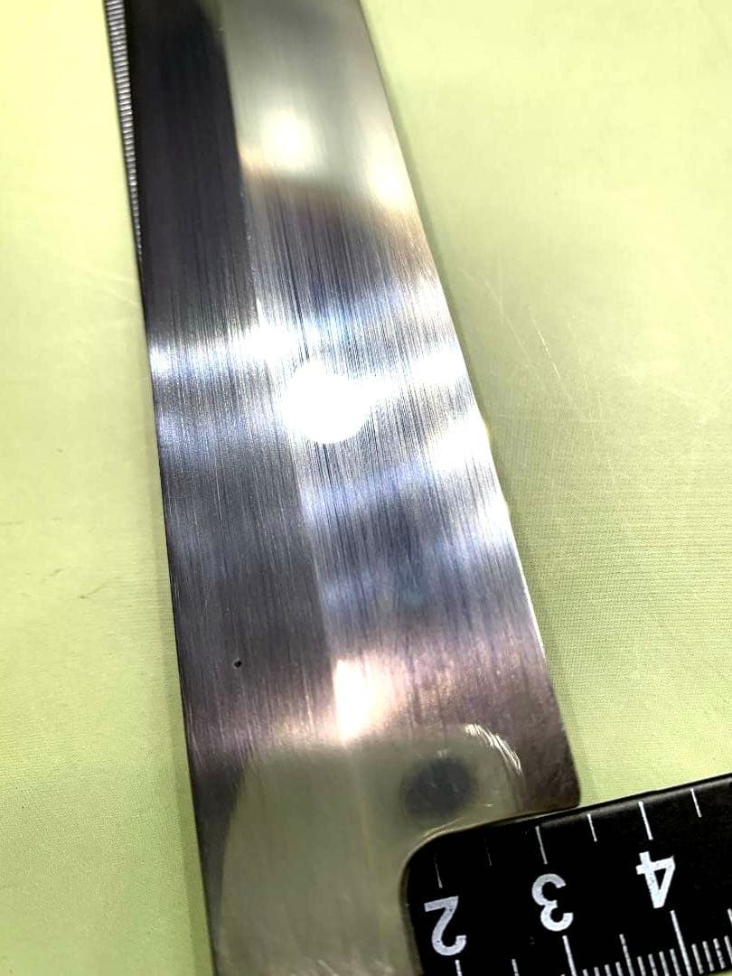 一文字光秀　柳刃包丁　刃渡り26cm