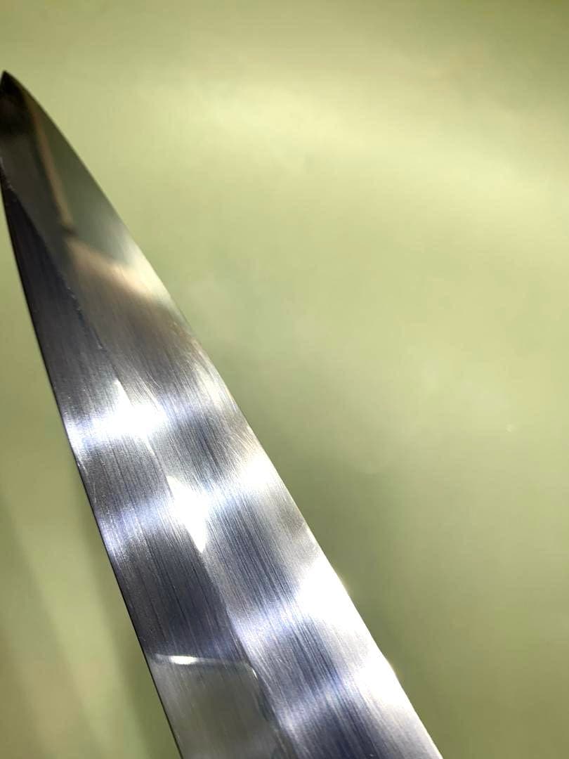 一文字光秀　柳刃包丁　刃渡り26cm