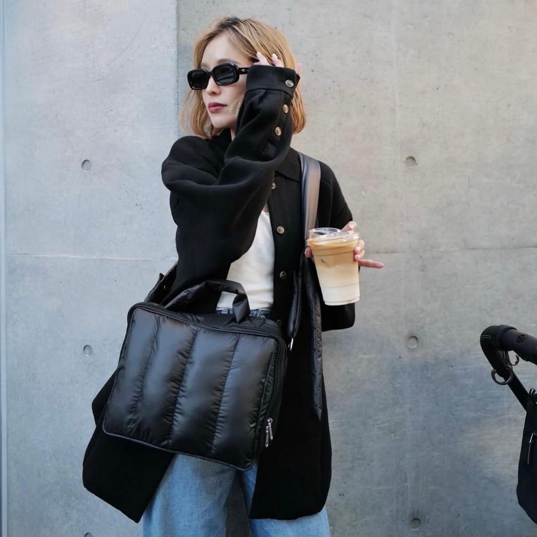 値下げ 新品未使用 calin カラン マザーズバッグ ブラック