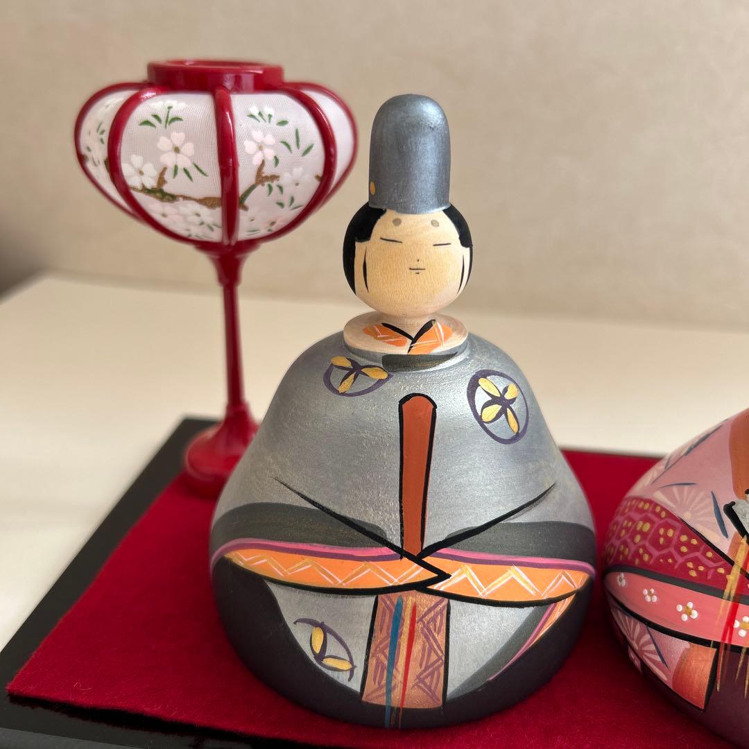 木地雛　吉や　じくの店　雛道具　雛道具　お雛様　木製