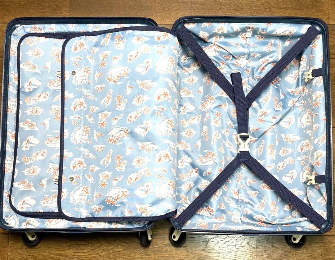 HaNTハント47Lキャリーケース機内持込み対応サイズ ネイビーキャリーバッグ