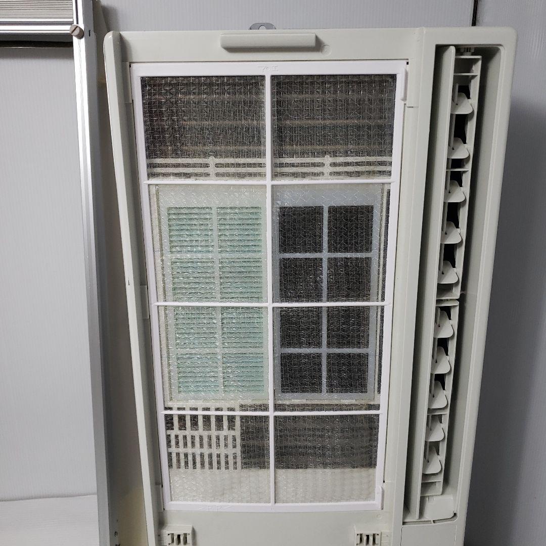【数日セール】コロナ　1.8kwハイパワー　ウインドエアコン　シルバー
