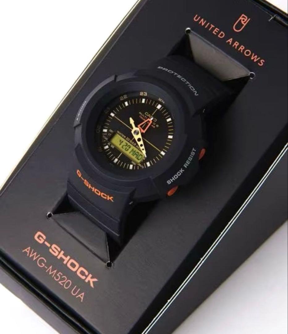 最安値　新品別注 <G-SHOCK> AWG-M520UA/腕時計　ジーショック