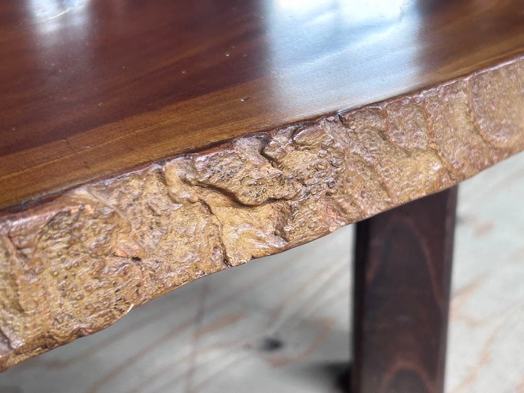 一枚板 座卓 ローテーブル 天然木 -305-