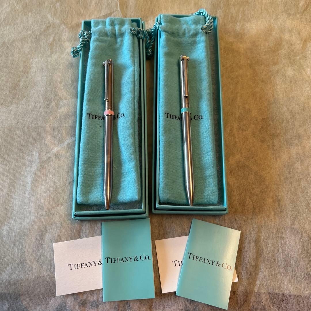 【未使用ただし変色あり】ティファニー　ボールペン