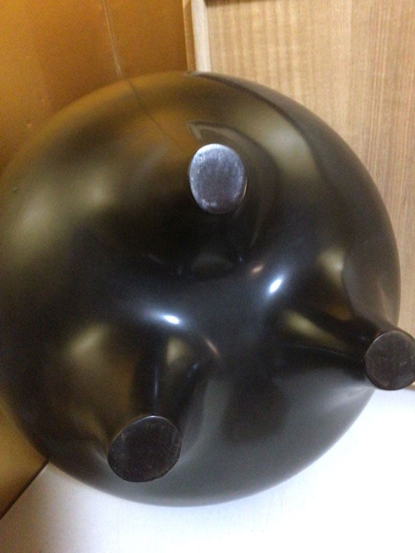 茶道具 風炉釜 敬典&浄雲『唐銅朝鮮風炉』 風炉灰５袋付き