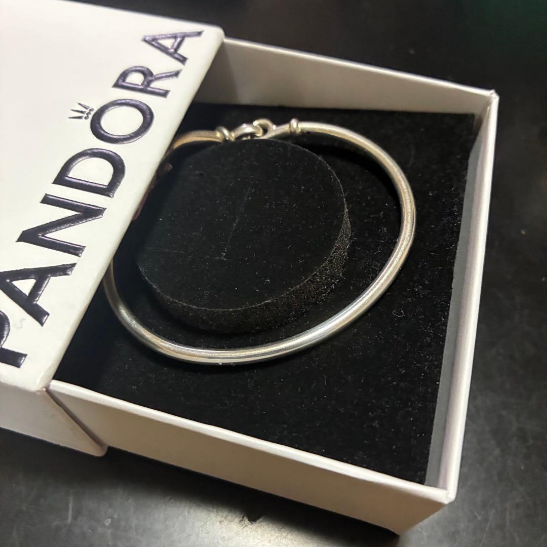 Pandora シルバー ブレスレット バングル インフィニティ