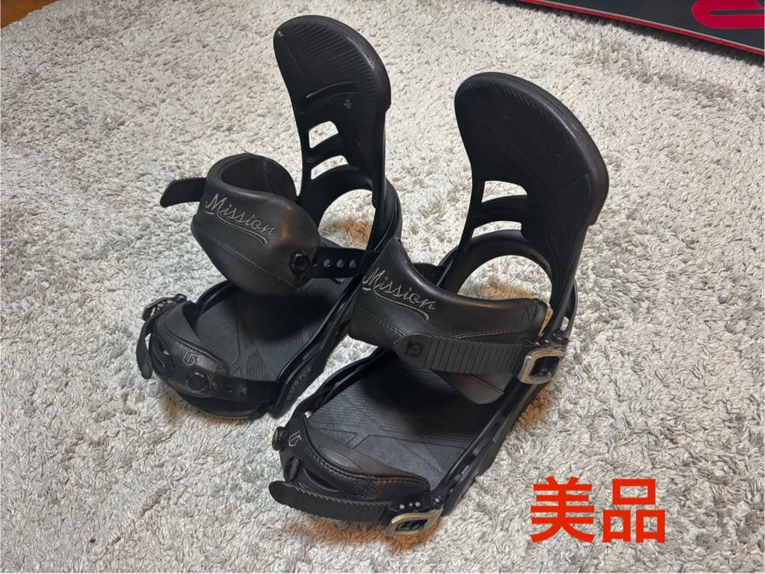 Burton Mission ビンディング サイズSブラック　ブーツセット品