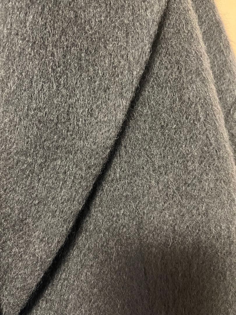 スピックアンドスパン シャギージャケットコート