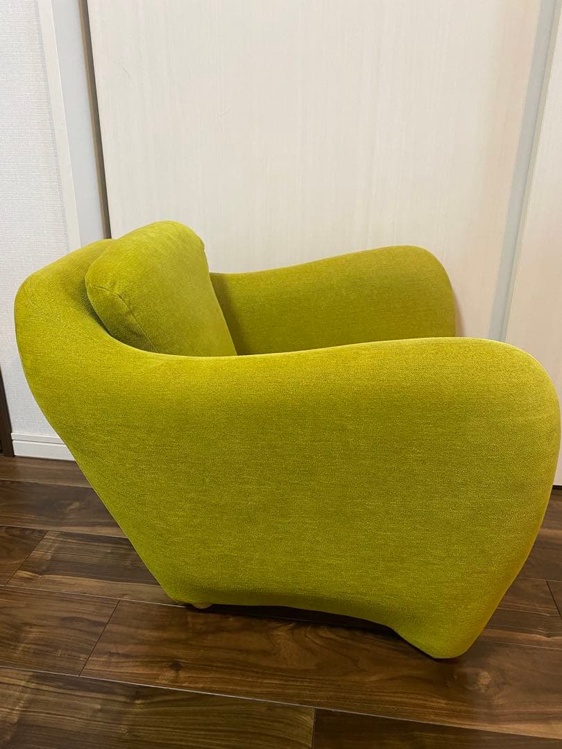 IDEEのミニミラーアームチェア グリーン アームチェア