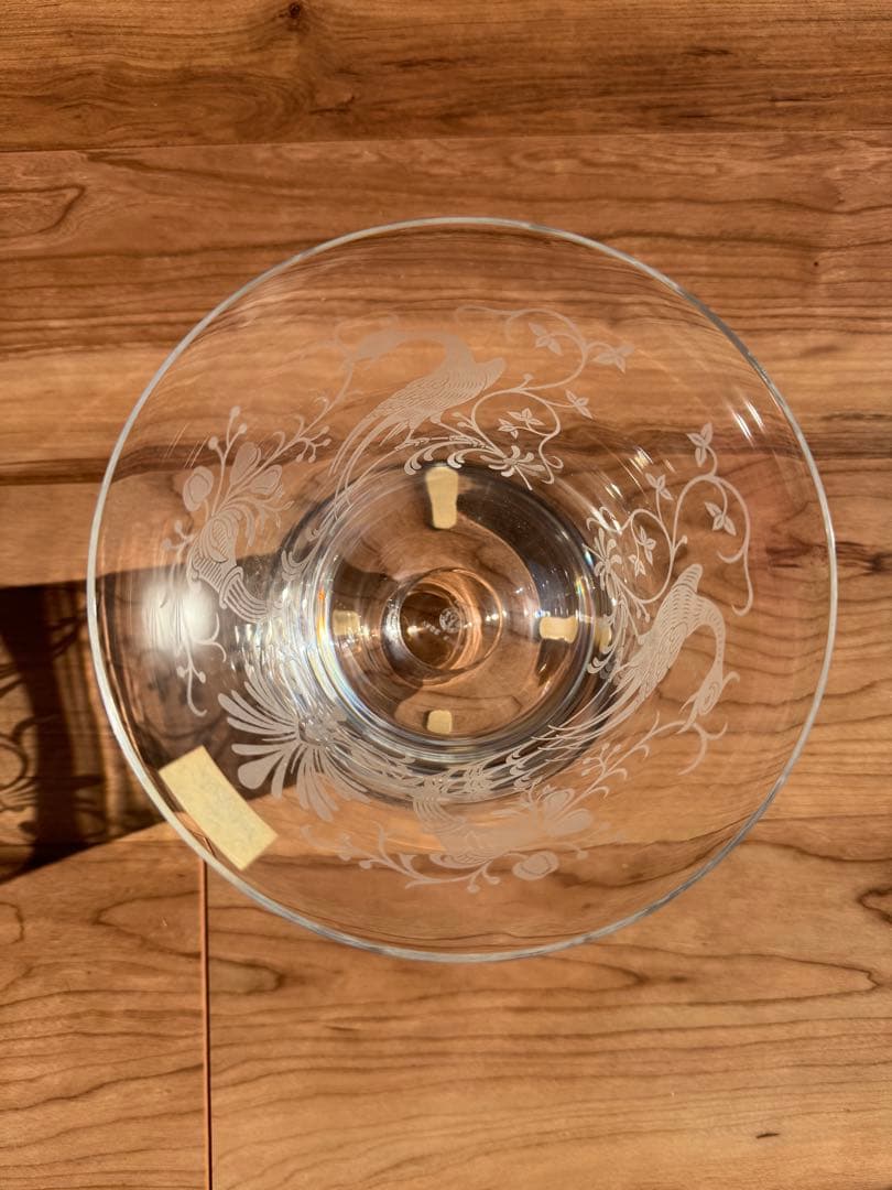 バカラ　花瓶　1987年製　未使用品