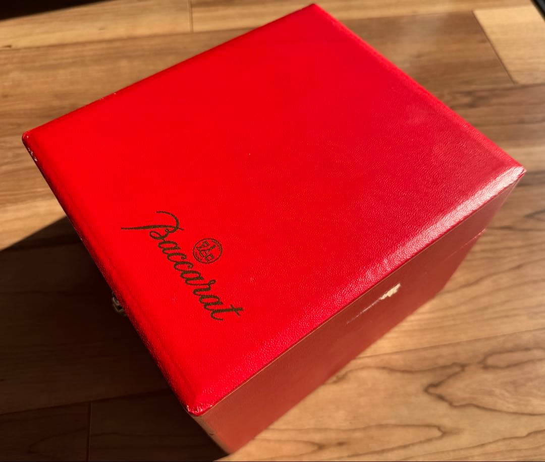 バカラ　花瓶　1987年製　未使用品