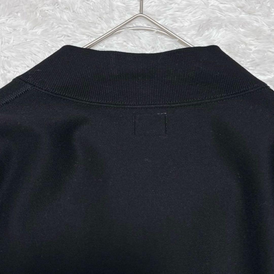 美品✨blurhms ブラームス スナップカーディガン スウェット 黒 L 3