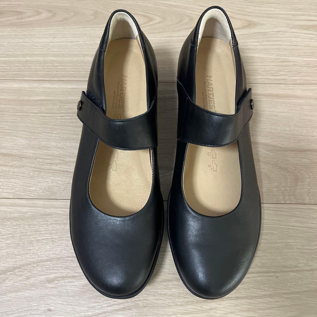 新品未使用！HARTJES ハーティエス 本革ストラップコンフォートパンプス24