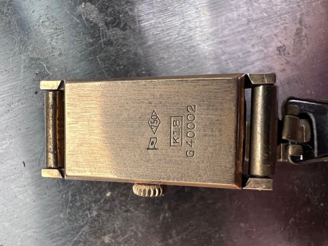 k18 750刻印　18金腕時計　ジャンク