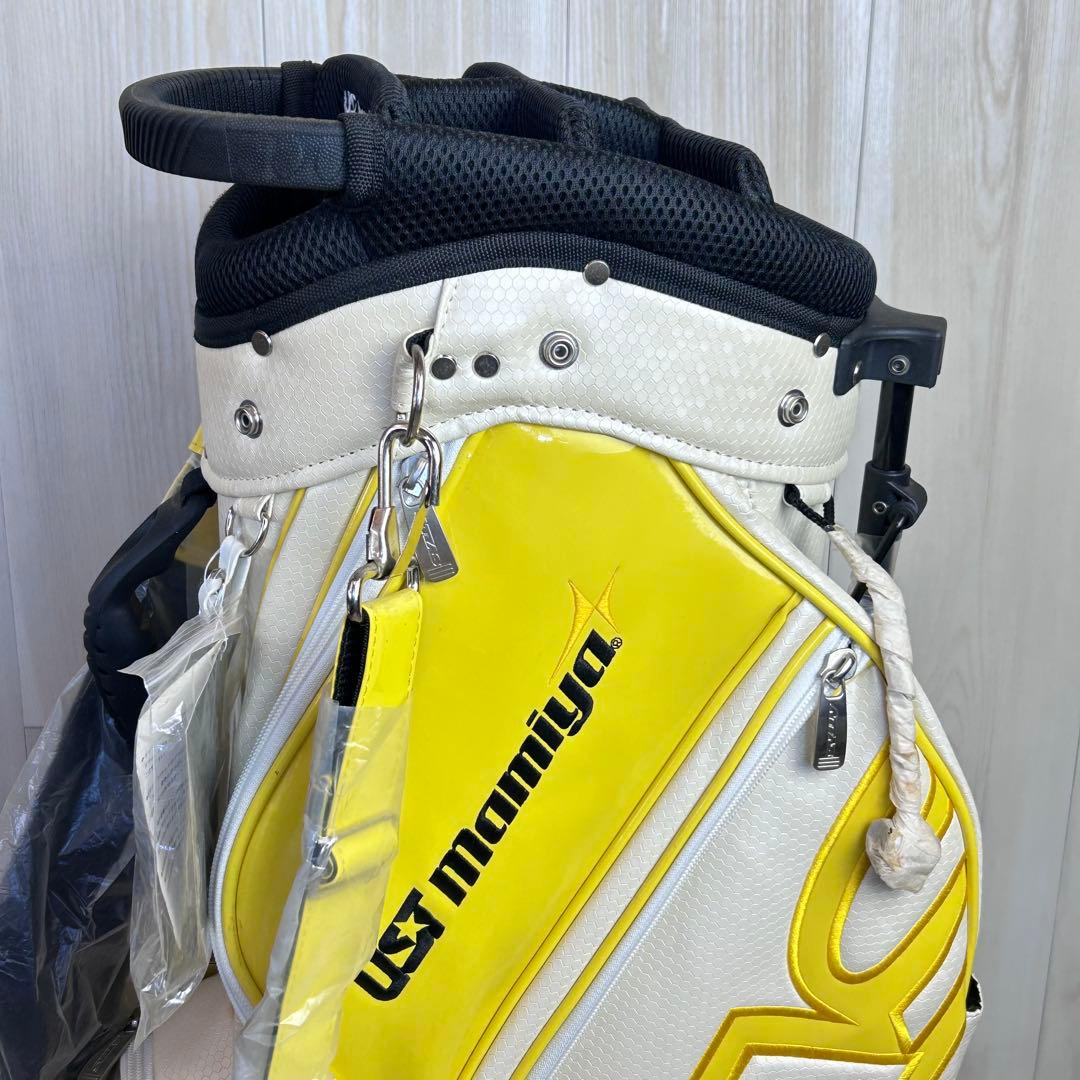 【ゴルフ】UST mamiya ゴルフキャディバッグ 未使用　保管品　訳あり