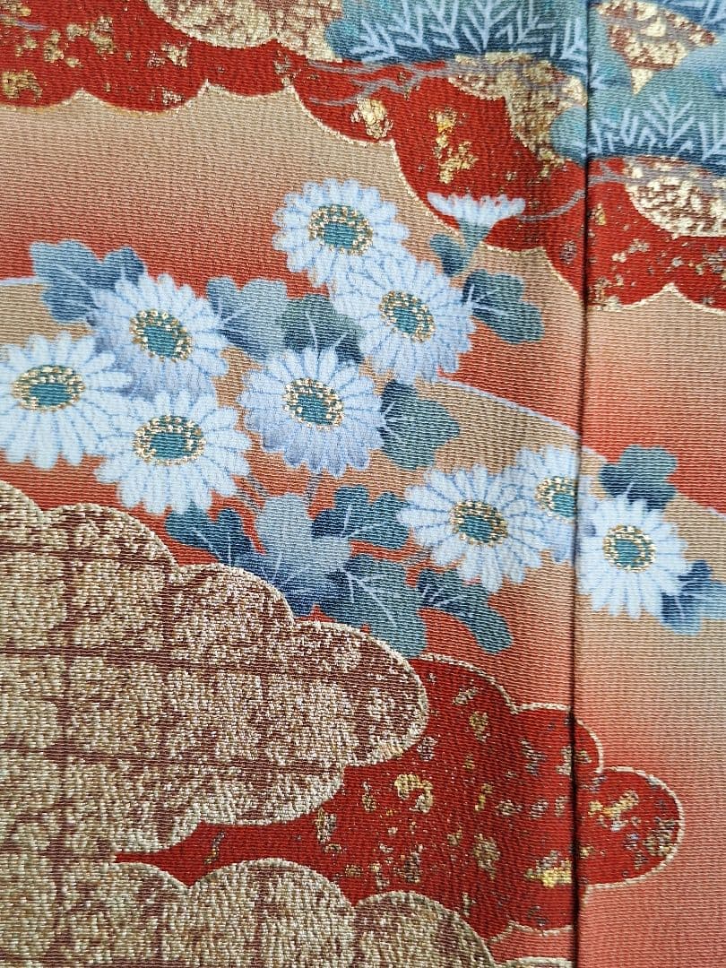 着物リメイクワンピース3611