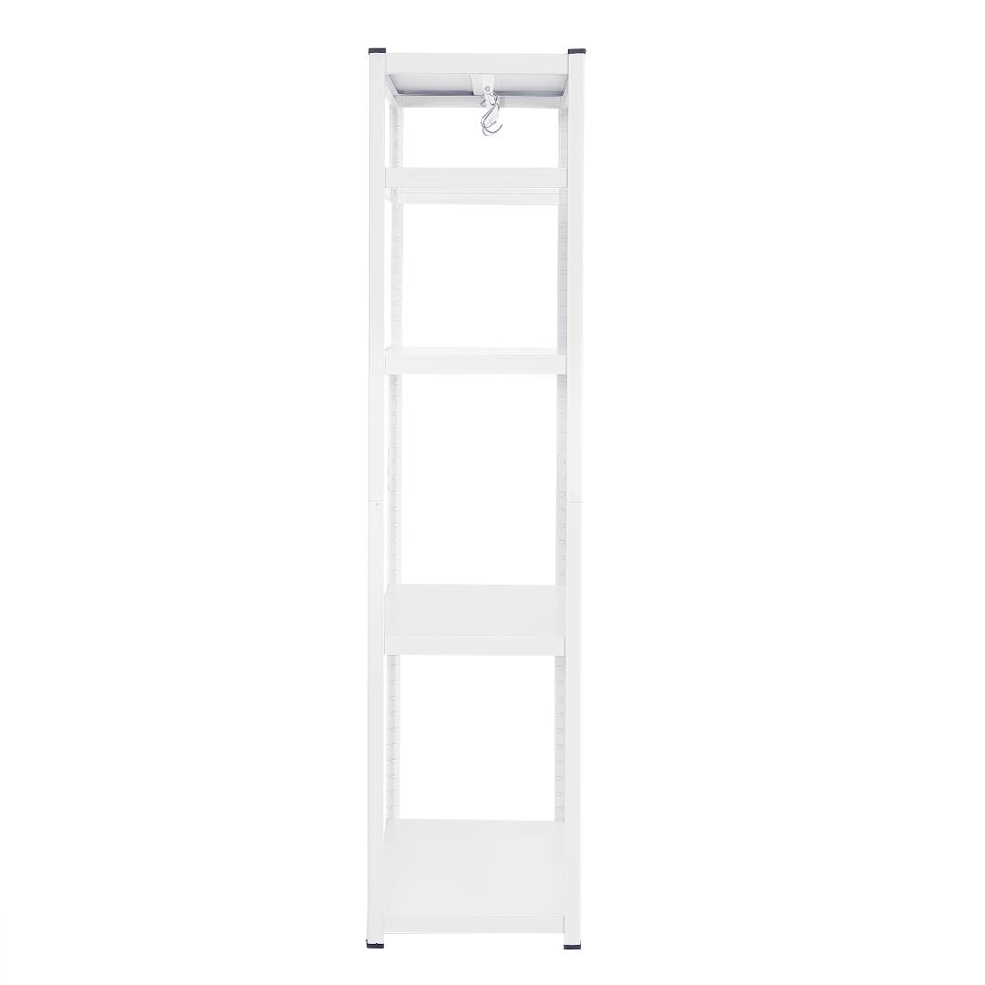 新作発表タイムセール中！スチール製可動ラック　分割可能　大容量　WHITE