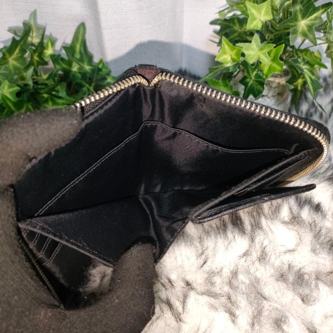 PORTER 財布 ラウンド ブラック ポーター 2つ折り財布 リフト ナイロン