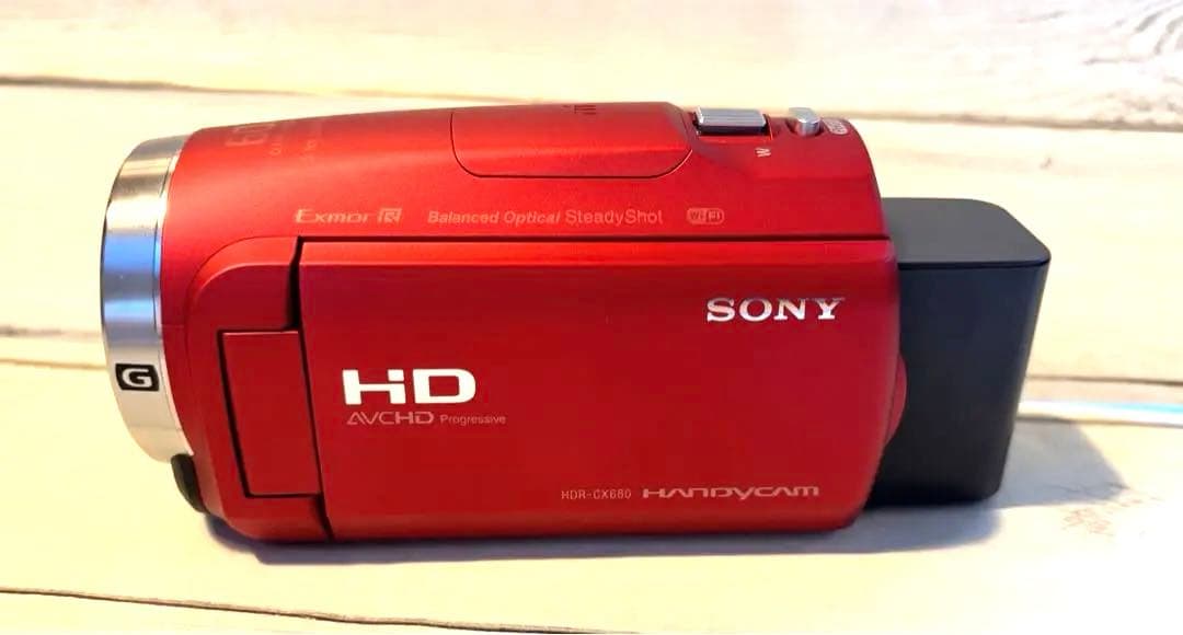 SONY HDR-CX680 デジタルHD Handycam RED