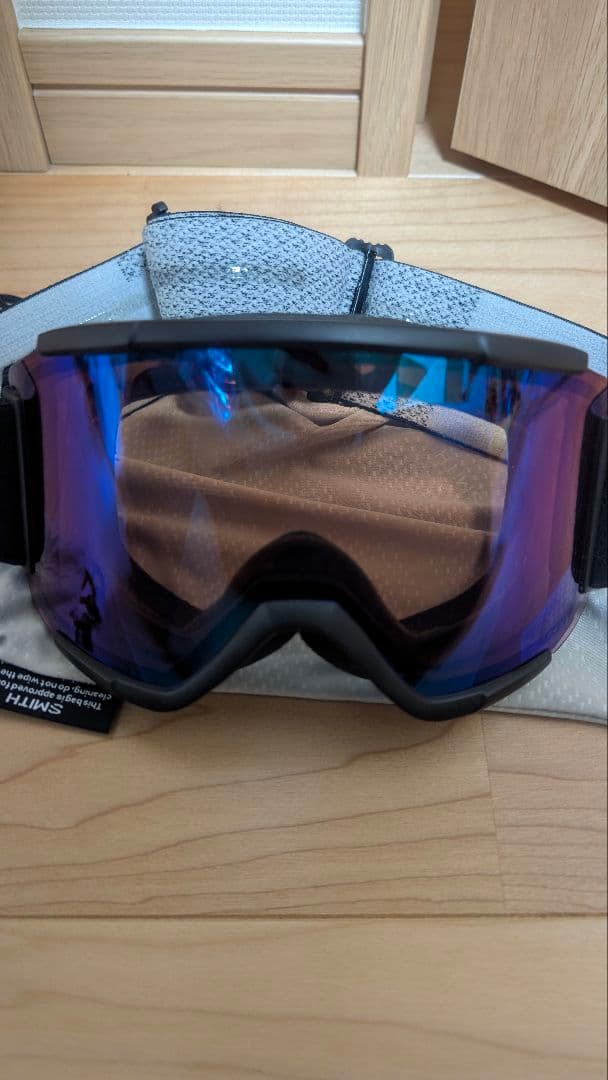 SMITH スキーゴーグル ブルー/パープル