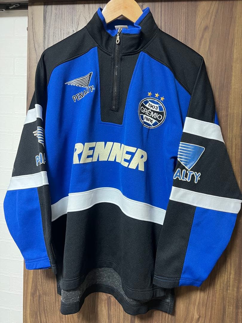 グレミオ ハーフジップ ジャケット PENALTY 90s サッカー