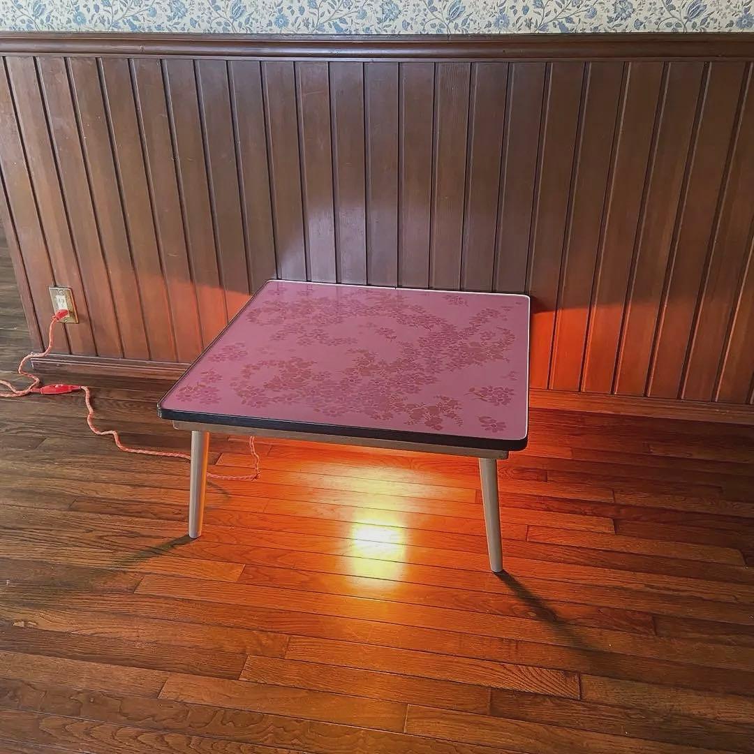 昭和レトロ　こたつ　やぐらコタツ　レトロポップ　当時物