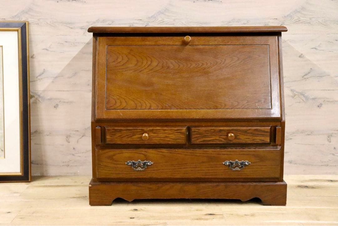 GMGS315○越後民芸 ライティングビューロー 座ビューロー ライティングデ