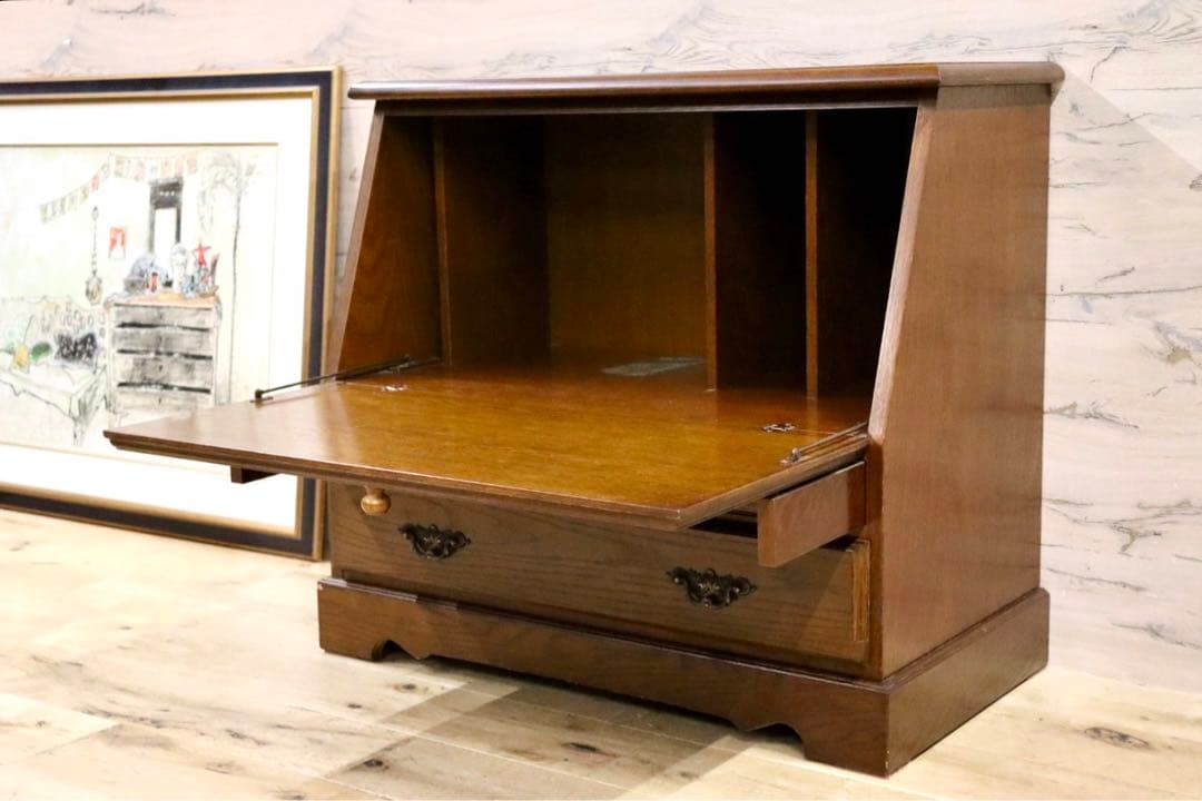 GMGS315○越後民芸 ライティングビューロー 座ビューロー ライティングデ