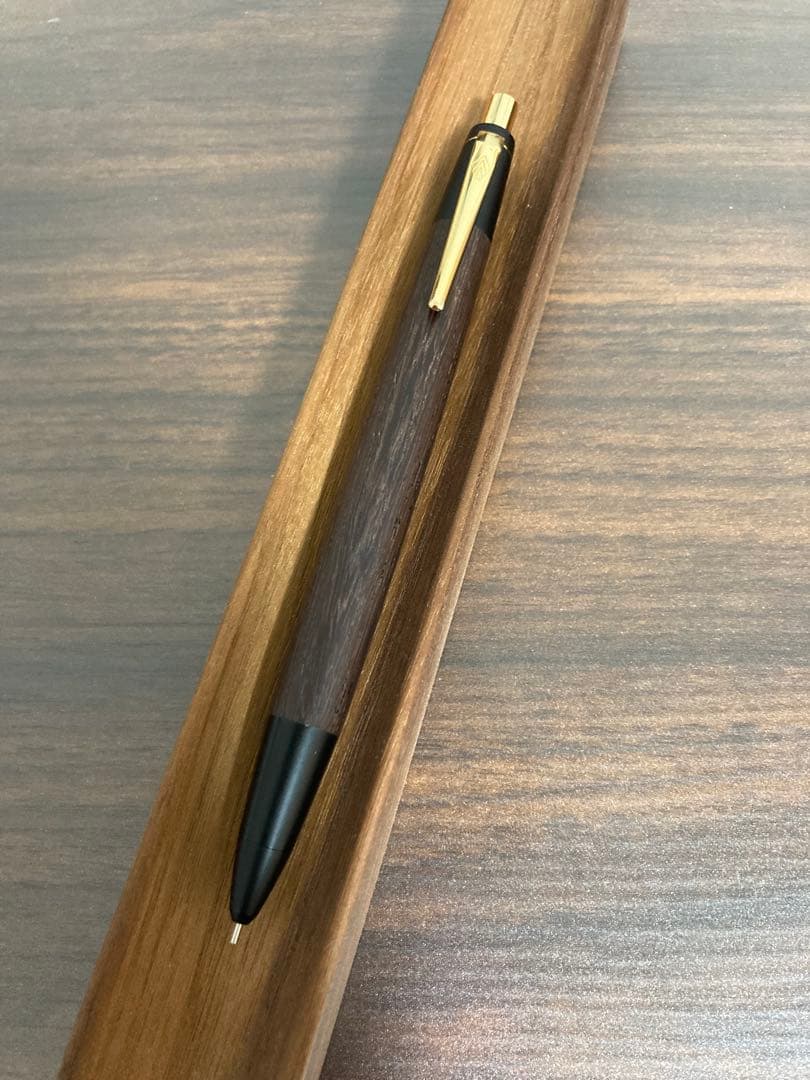 野原工芸　シャーペン　インドローズドウッド 固定式金具　おまけ付き