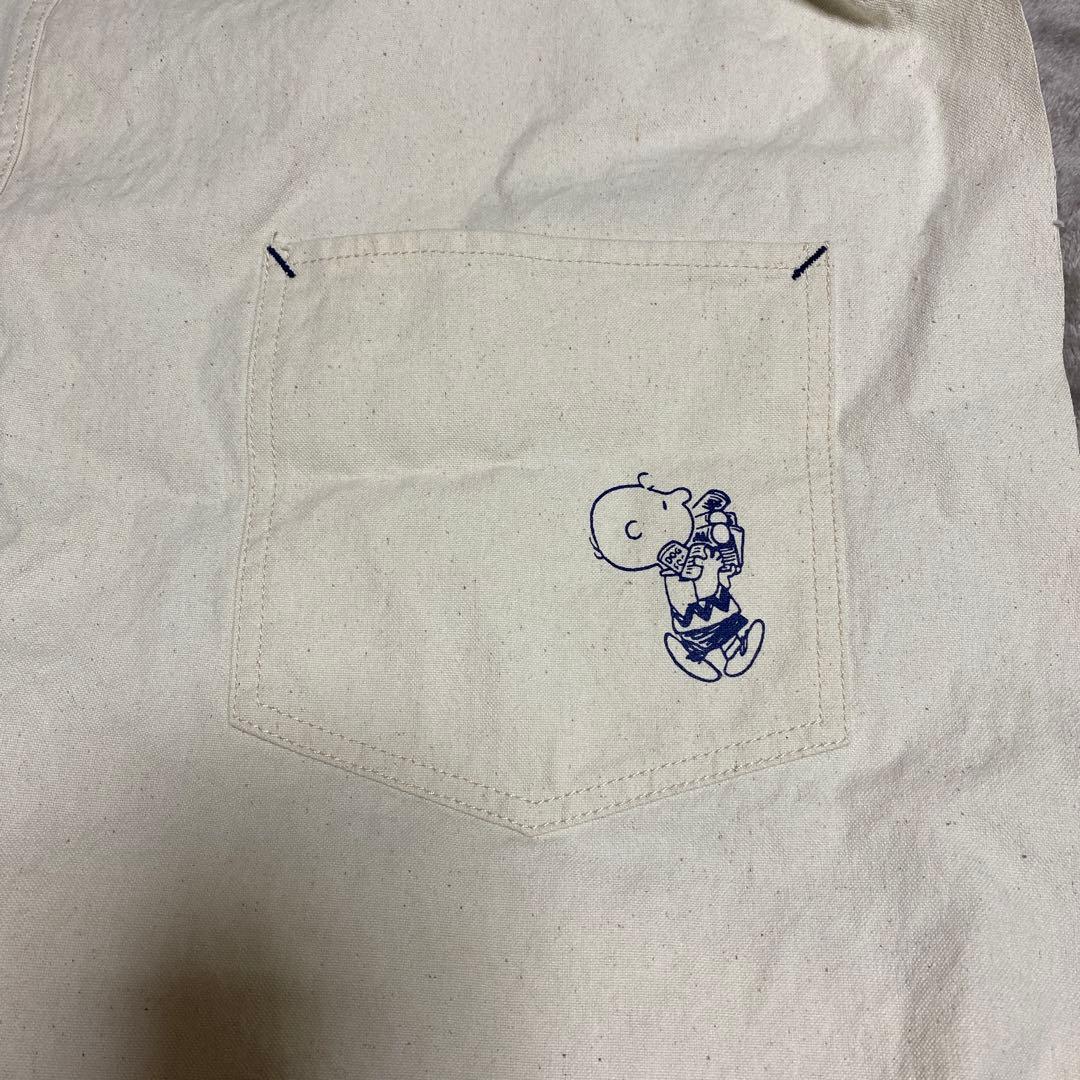 【激レア】スヌーピー×CUMO 刺繍 エプロン