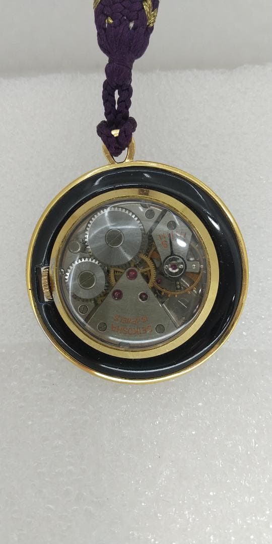 セイコー ユニーク 15石 懐中(投げ込み)時計