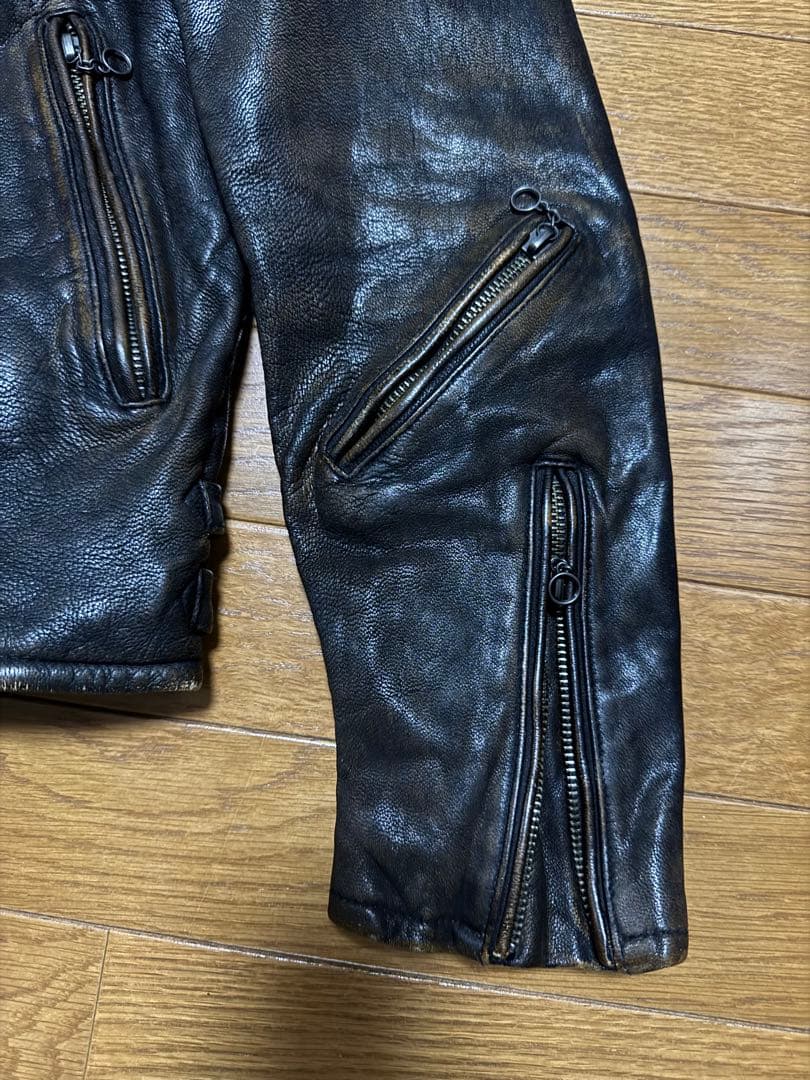 セミダブルライダース AVIREX ビンテージ加工