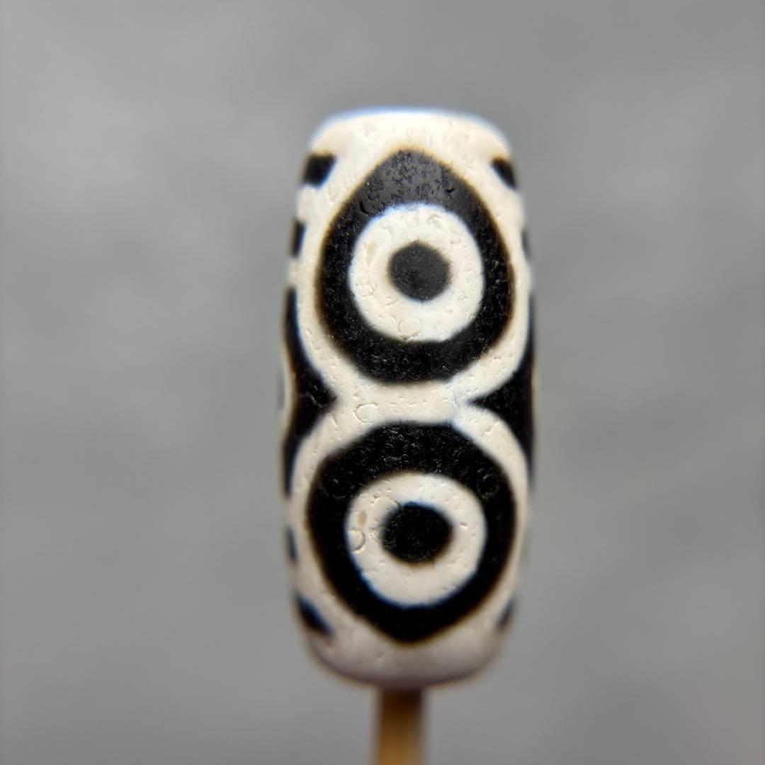 あずきちゃん瑪瑙　龍眼天珠　12-144