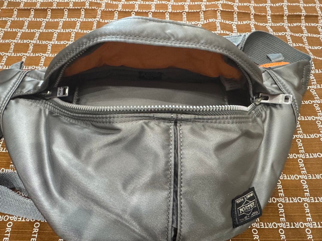 PORTER/ショルダーバッグ/シルバー