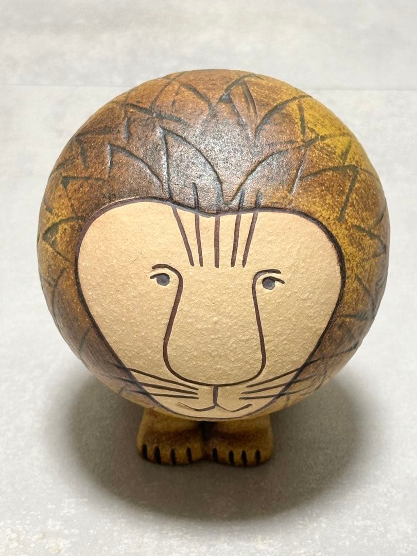 リサラーソン　オブジェ　ライオン　ネコ　大小　4点セット　陶器　北欧　インテリア